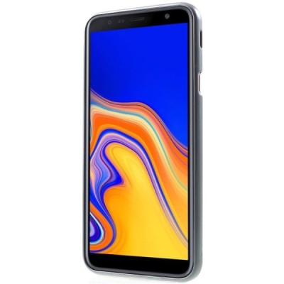 Samsung Galaxy J4+ (J400F) Mercury pelēks cieta silikona (TPU) apvalks / Vacins.lv