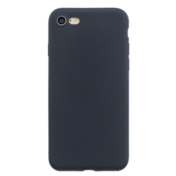 Kieto silikono (TPU) dėklas - juodas (iPhone 7 / 8 / SE 2020 / SE 2022)