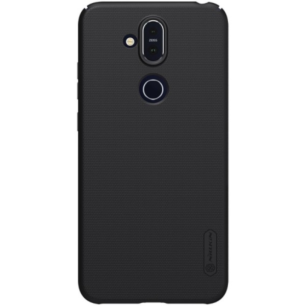 „Nillkin“ Frosted Shield dėklas - juodas (Nokia 8.1 2018)