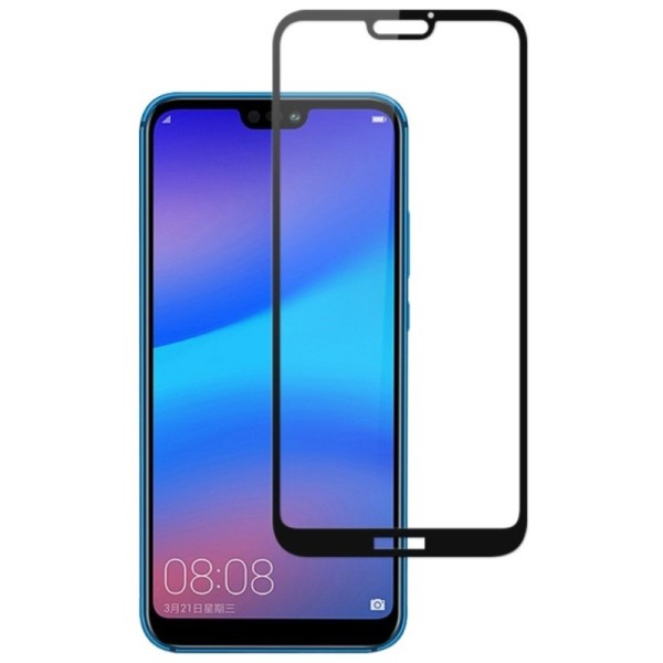 „Mocolo“ Tempered Glass pilnīgi aizsedzams ekrāna aizsargstikls 0.2 mm - melns (P20 Lite)