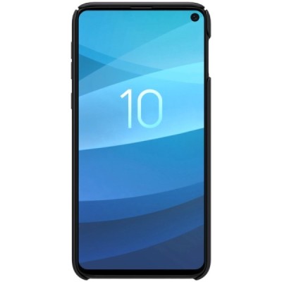 Samsung Galaxy S10e (G970) Nillkin Frosted Shield melns plastmasas apvalks / vacins.lv