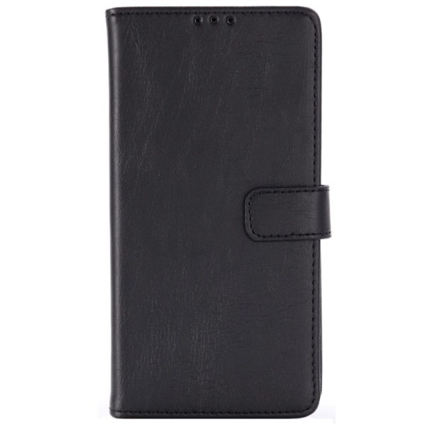 „Retro“ atvēramais maciņš - melns (Galaxy S10+)