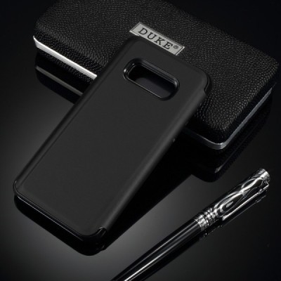 Samsung Galaxy S10e (G970) plastikinis atverčiamas juodas dėklas / Priedai.lt