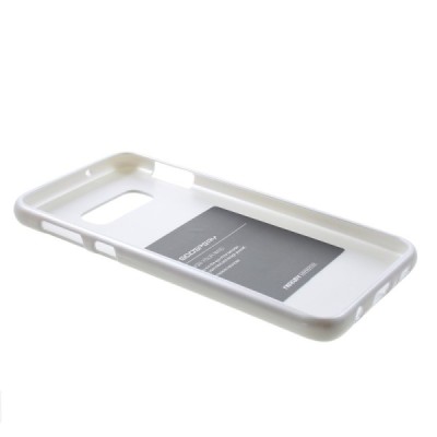 Samsung Galaxy S10e (G970) Mercury sudrabs cieta silikona (TPU) apvalks / vacins.lv