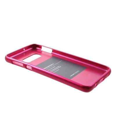 Samsung Galaxy S10e (G970) Mercury tamsiai rožinis kieto silikono tpu dėklas - nugarėlė / Priedai.lt