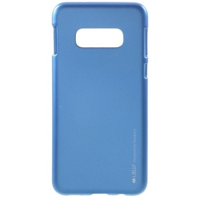 Samsung Galaxy S10e (G970) Mercury zils cieta silikona (TPU) apvalks / vacins.lv