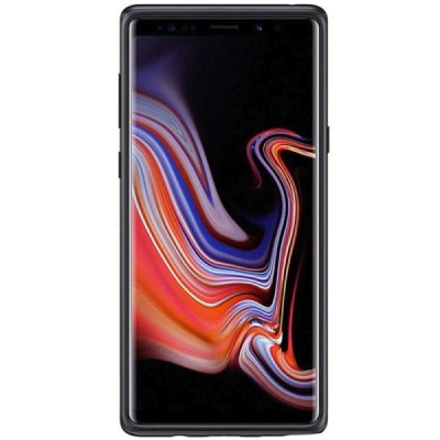 Samsung Galaxy Note 9 (N960F) „Samsung“ Silicone Cover cieta silikona TPU melns apvalks / vacins.lv
