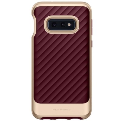 „Spigen“ Neo Hybrid pastiprinātas aizsardzības bordo Samsung Galaxy S10e (G970) apvalks / Vacins.lv