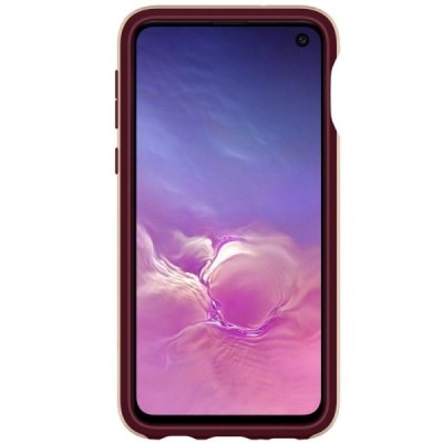 „Spigen“ Neo Hybrid pastiprinātas aizsardzības bordo Samsung Galaxy S10e (G970) apvalks / Vacins.lv
