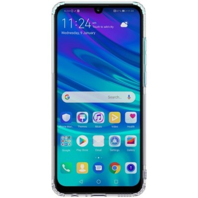 Huawei P smart 2019 (Honor 10 Lite) Nillkin Nature plonas skaidrus (permatomas) silikoninis TPU bespalvis dėklas / Priedai.lt