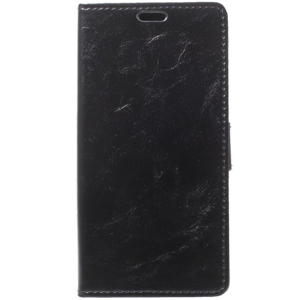Atvēramais maciņš, grāmata - melns (Nokia 5.1 Plus 2018)