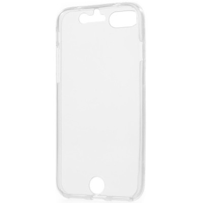 Apple iPhone 7 (iPhone 8) dzidrs (caurspīdīgs) aizsedzams cieta silikona TPU pasaulē planākais apvalks / Vacins.lv
