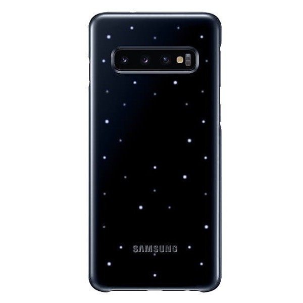 „Samsung“ Led Cover dėklas - juodas (Galaxy S10)