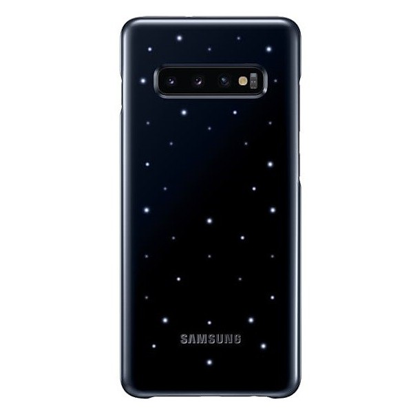 „Samsung“ Led Cover dėklas - juodas (Galaxy S10+)