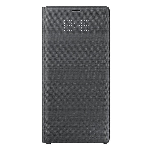 „Samsung“ Led View Cover atvērams maciņš - melns (Galaxy Note 9)