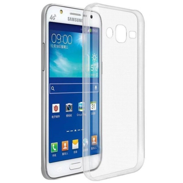 „Bullet“ ploniausias TPU dėklas - skaidrus (Galaxy J7 2015)