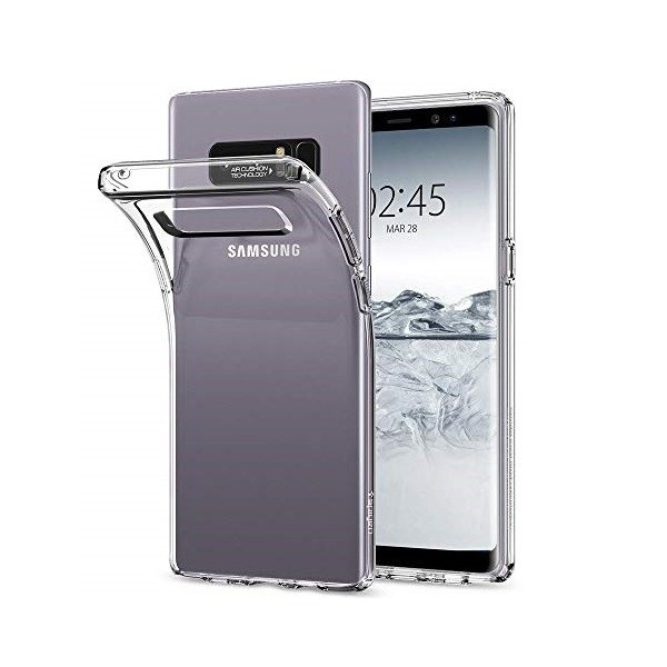 „Bullet“ planākais TPU apvalks - dzidrs (Galaxy Note 8)