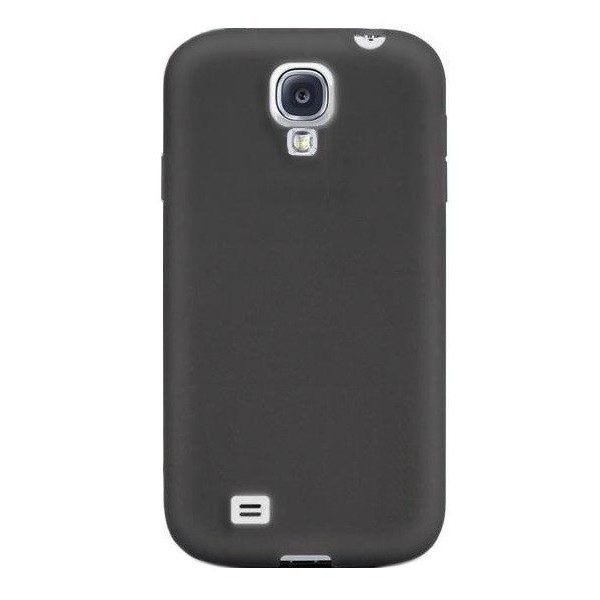 „Bullet“ kieto silikono (TPU) dėklas - pilkas (Galaxy S4 mini)