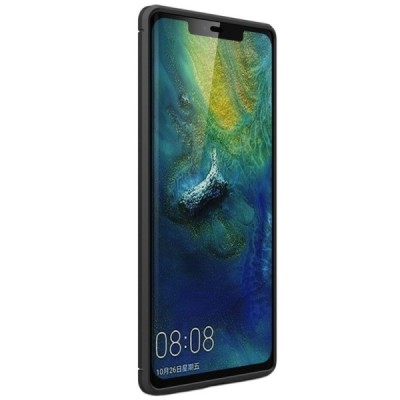 Huawei P30 Pro „Mofi“ Carbon kieto silikono TPU juodas dėklas - nugarėlė | Priedai.lt