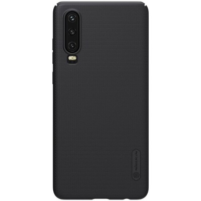 Nillkin Frosted Shield Huawei P30 juodas plastikinis dėklas / Priedai.lt