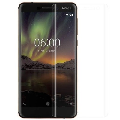 Nokia 6 (2018) „Imak“ skaidri apsauginė pilnai dengianti ekrano plėvelė / Priedai.lt