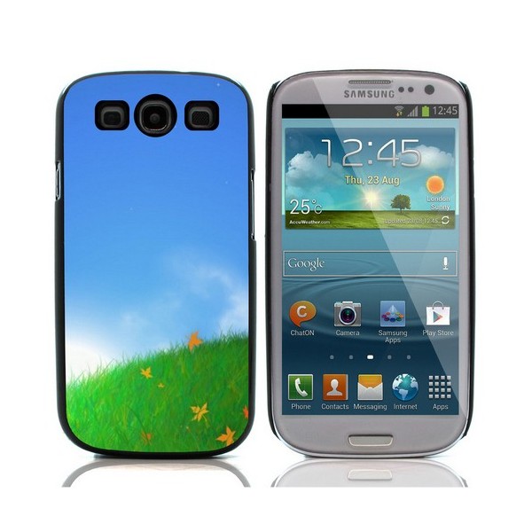 Dėklas - „Vasaros pieva“ (Galaxy S3)