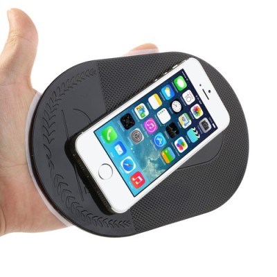 Sticky pad melns lipīgs silikona nano anti slip paklājiņš (XL lielums) / Vacins.lv