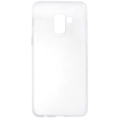 Samsung Galaxy A6 2018 (A600F) skaidrus (permatomas) silikoninis TPU ploniausias pasaulyje dėklas / Priedai.lt