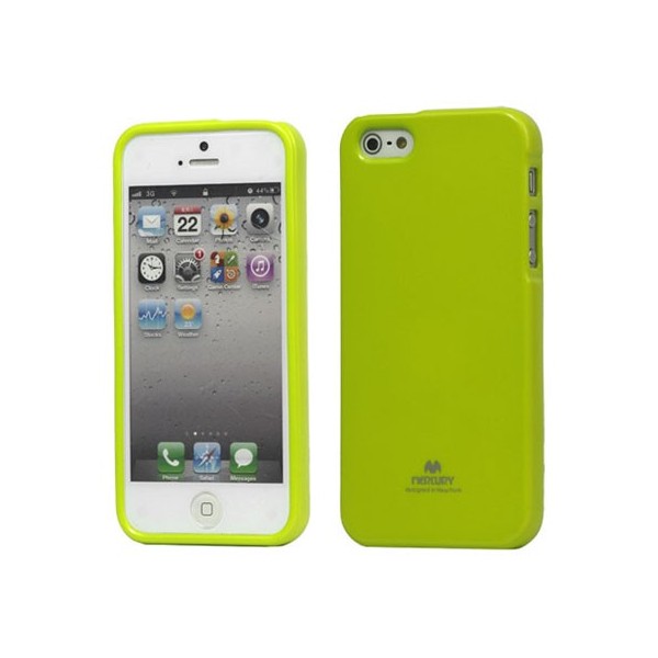„Mercury“ Color dėklas - žalias (iPhone 5 / 5S / SE 2016)
