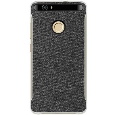 „Huawei“ Leather Case tamsiai pilkas odinis Huawei Nova dėklas, nugarėlė / Priedai.lt