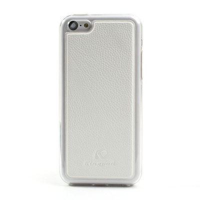 „Kingpad“ baltos odos su tvirto plastiko kraštais Apple iPhone 5C dėklas (dėkliukas) / Priedai.lt