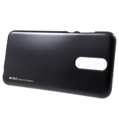 Huawei Mate 10 Lite Mercury juodas kieto silikono TPU dėklas - nugarėlė / Priedai.lt