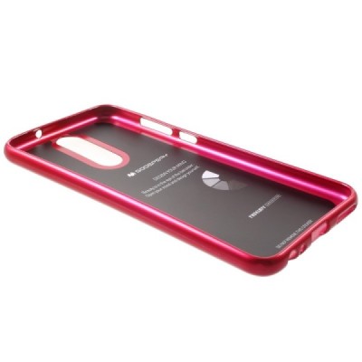 Huawei Mate 10 Lite Mercury tamsiai rožinis kieto silikono TPU dėklas - nugarėlė / Priedai.lt