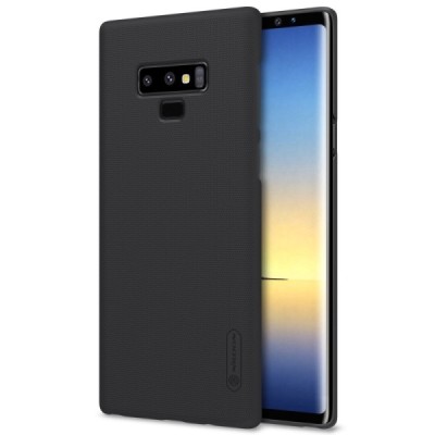 Samsung Galaxy Note 9 (N960F) Nillkin Frosted Shield melns plastmasas futrālis / Vacins.lv