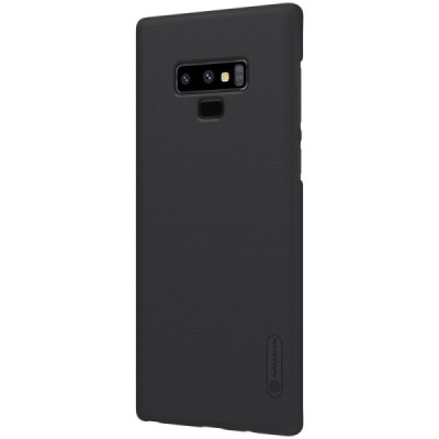 Samsung Galaxy Note 9 (N960F) Nillkin Frosted Shield melns plastmasas futrālis / Vacins.lv