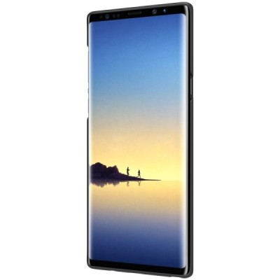 Samsung Galaxy Note 9 (N960F) Nillkin Frosted Shield melns plastmasas futrālis / Vacins.lv