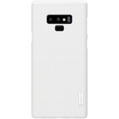 Samsung Galaxy Note 9 (N960F) Nillkin Frosted Shield balts plastmasas futrālis + ekrāna aizsargplēve / Vacins.lv