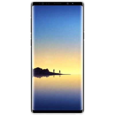 Samsung Galaxy Note 9 (N960F) Nillkin Frosted Shield balts plastmasas futrālis + ekrāna aizsargplēve / Vacins.lv