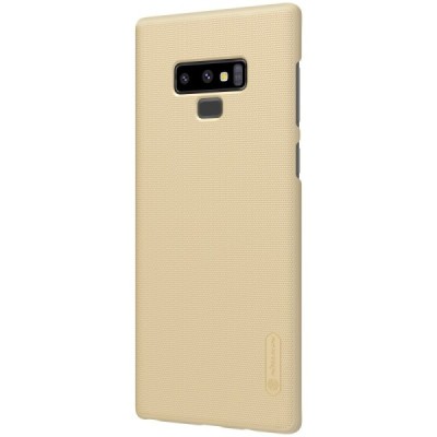 Samsung Galaxy Note 9 (N960F) Nillkin Frosted Shield zelta plastmasas futrālis / Vacins.lv