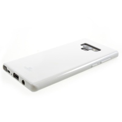 Samsung Galaxy Note 9 (N960F) Mercury balts cieta silikona (TPU) apvalks / vacins.lv