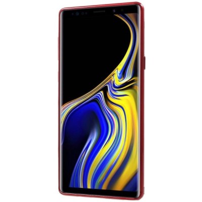 Samsung Galaxy Note 9 (N960F) Mercury sarkans cieta silikona (TPU) apvalks / vacins.lv