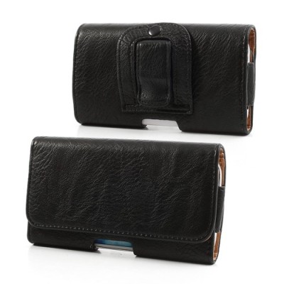 Universāls aizverams melns maciņš, ar kabatiņu kartem ielikt un iespēju piestiprināt pie siksnas (L izmērs) / Vacins.lv