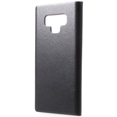 Samsung Galaxy Note 9 (N960F) atvēramais maciņš ar lodziņu - melns / Vacins.lv