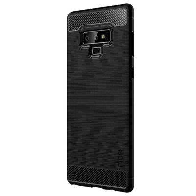 Samsung Galaxy Note 9 (N960F) „Mofi“ kieto silikono TPU juodas dėklas - nugarėlė / Priedai.lt