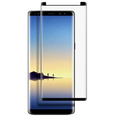 Samsung Galaxy Note 9 (N960F) „Rurihai“ 9H Tempered Glass sustiprintos apsaugos juodas pilnai dengiantis apsauginis ekrano stikl