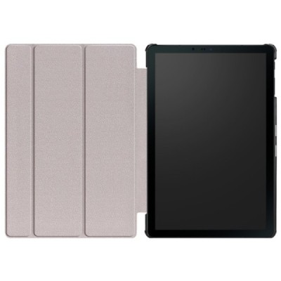 Samsung Galaxy Tab S4 10.5 (T835, T830) atverčiamas juodas odinis dėklas - knygutė (sulankstomas) / Priedai.lt