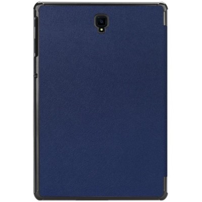 Samsung Galaxy Tab S4 10.5 (T835, T830) atverčiamas mėlynas odinis dėklas - knygutė (sulankstomas) / Priedai.lt