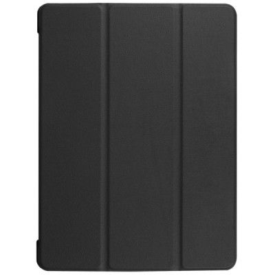 Huawei MediaPad M3 Lite 10.1 atvēramais melns maciņš / Vacins.lv