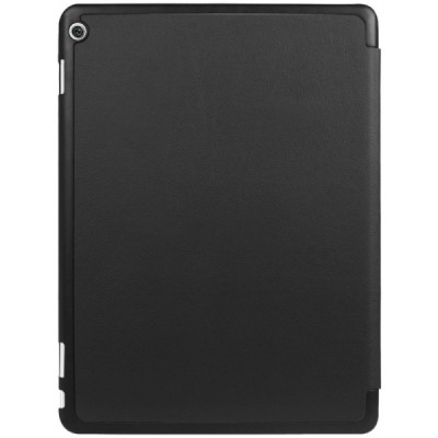 Huawei MediaPad M3 Lite 10.1 atvēramais melns maciņš / Vacins.lv