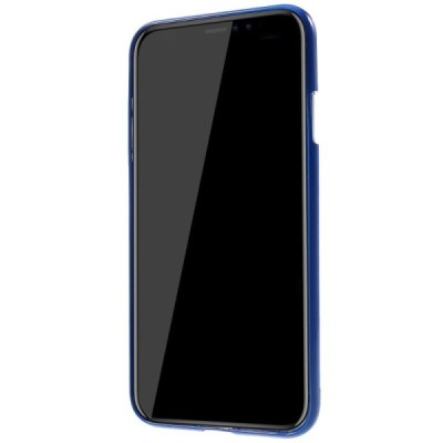 Apple iPhone Xs Max Mercury tamsiai mėlynas kieto silikono TPU dėklas - nugarėlė / Priedai.lt